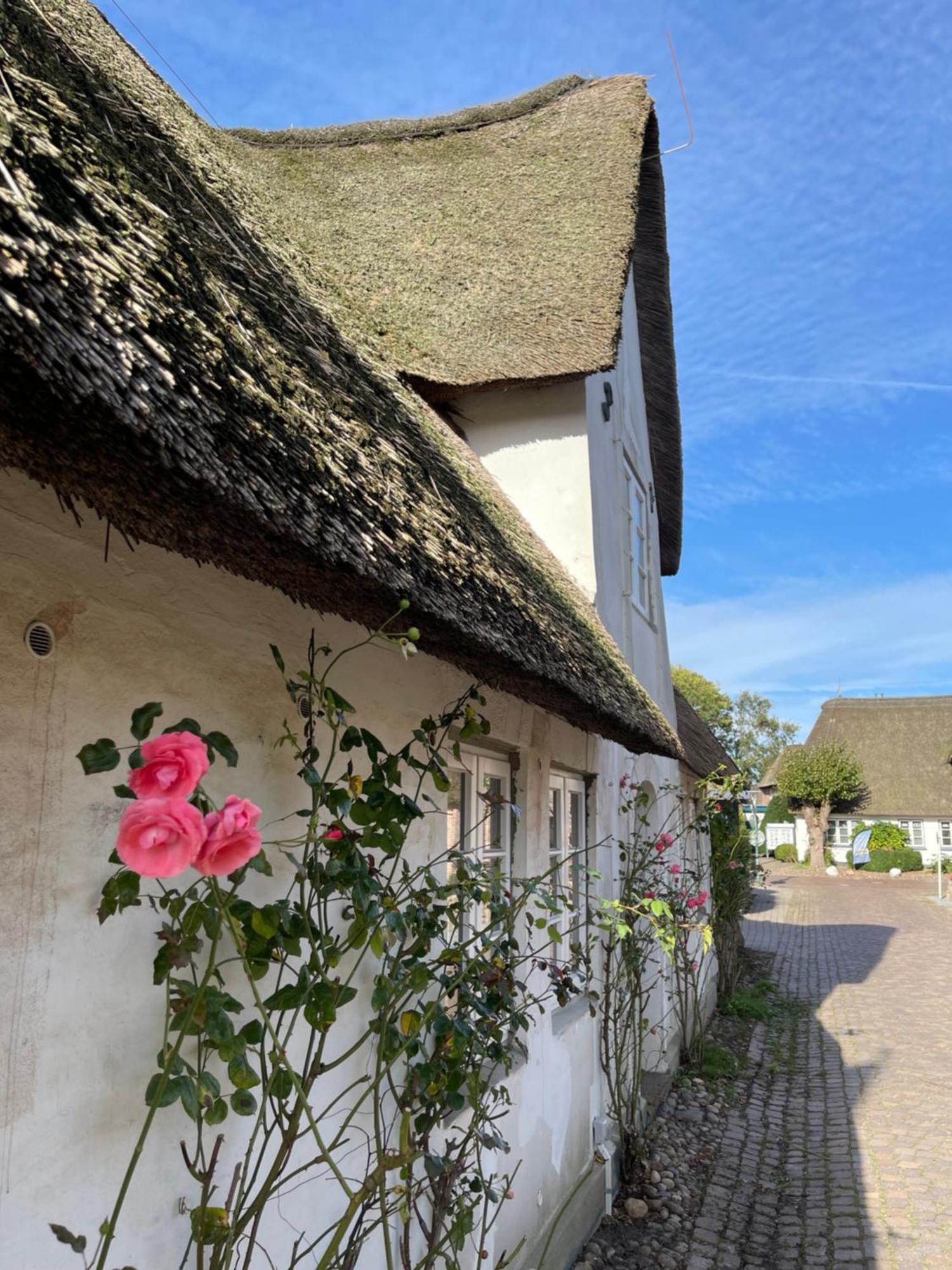 Ferienwohnung Kapitaenshaus Von 1712 - Neu Saniert Nieblum Exterior foto